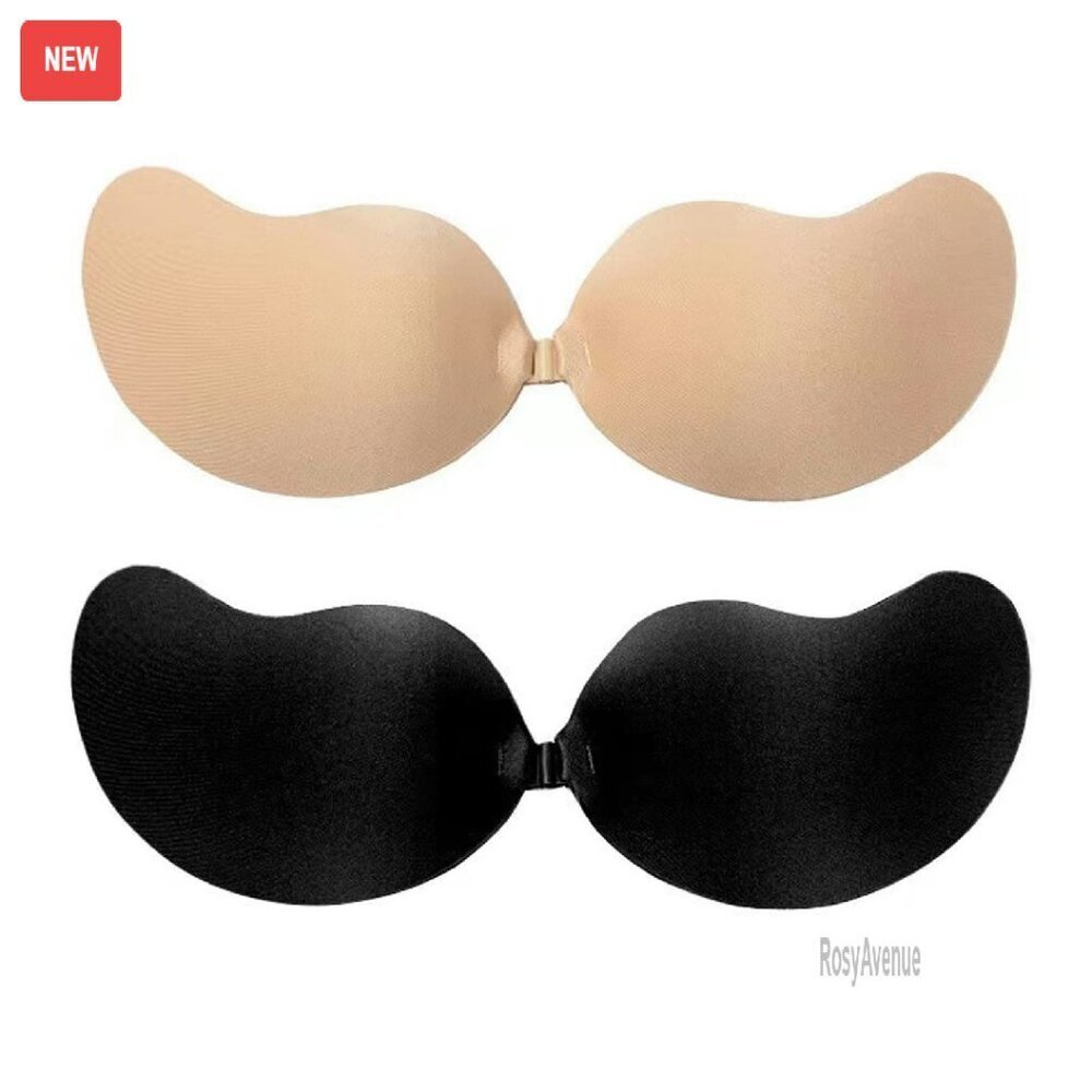 Super Sticky Push Up Strapless Backless Bra Reusable Wedding Dress Lift